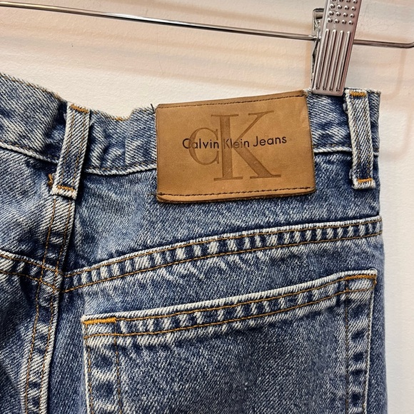 calvin klein Women’s Vintage 90s CHIC High Rise Tapered Jeans size 10 fi… - Picture 10 of 14
